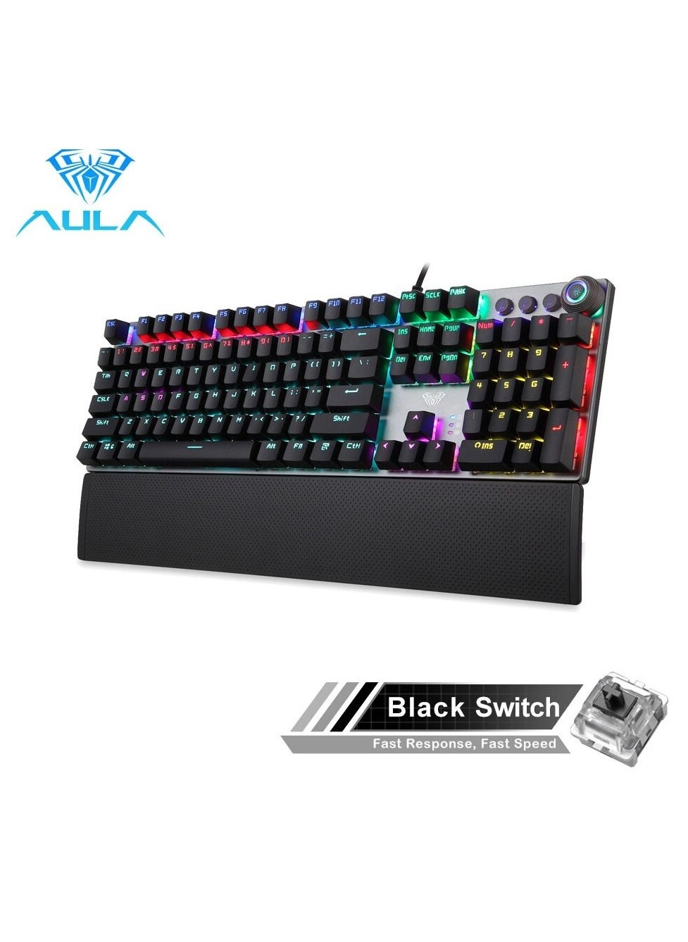F2088 Mechanical Gaming Keyboard Review: NKRO, RGB &#038; More!