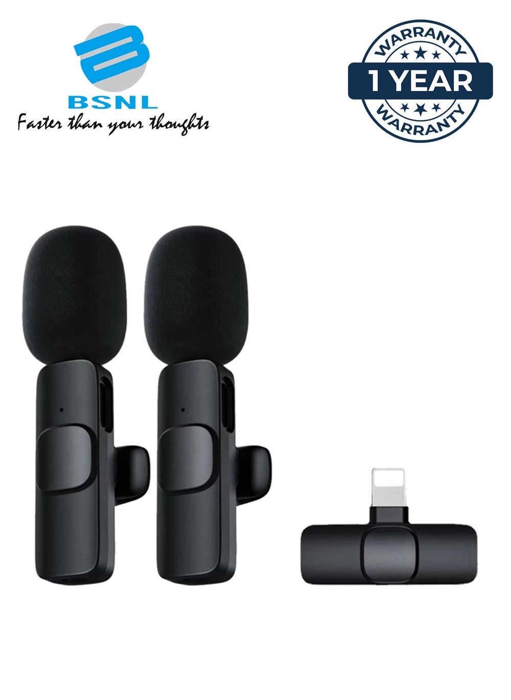 BSNL Lavalier Microphone Dual K11 (Model Number: K11) True Wireless Review