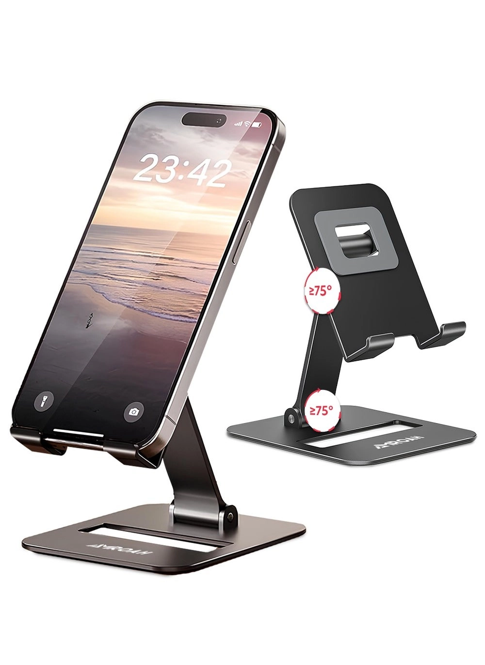 Phone Stand for Cellphone Adjustable Phone Holder A123 Review