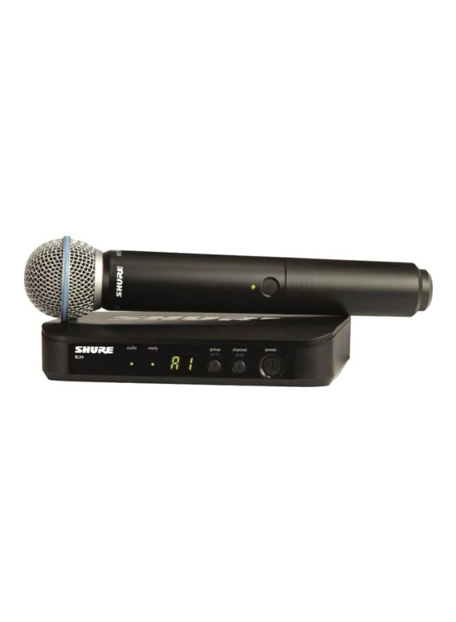Handheld Wireless Microphone System BLX24UK/B58X-K14 Black Review
