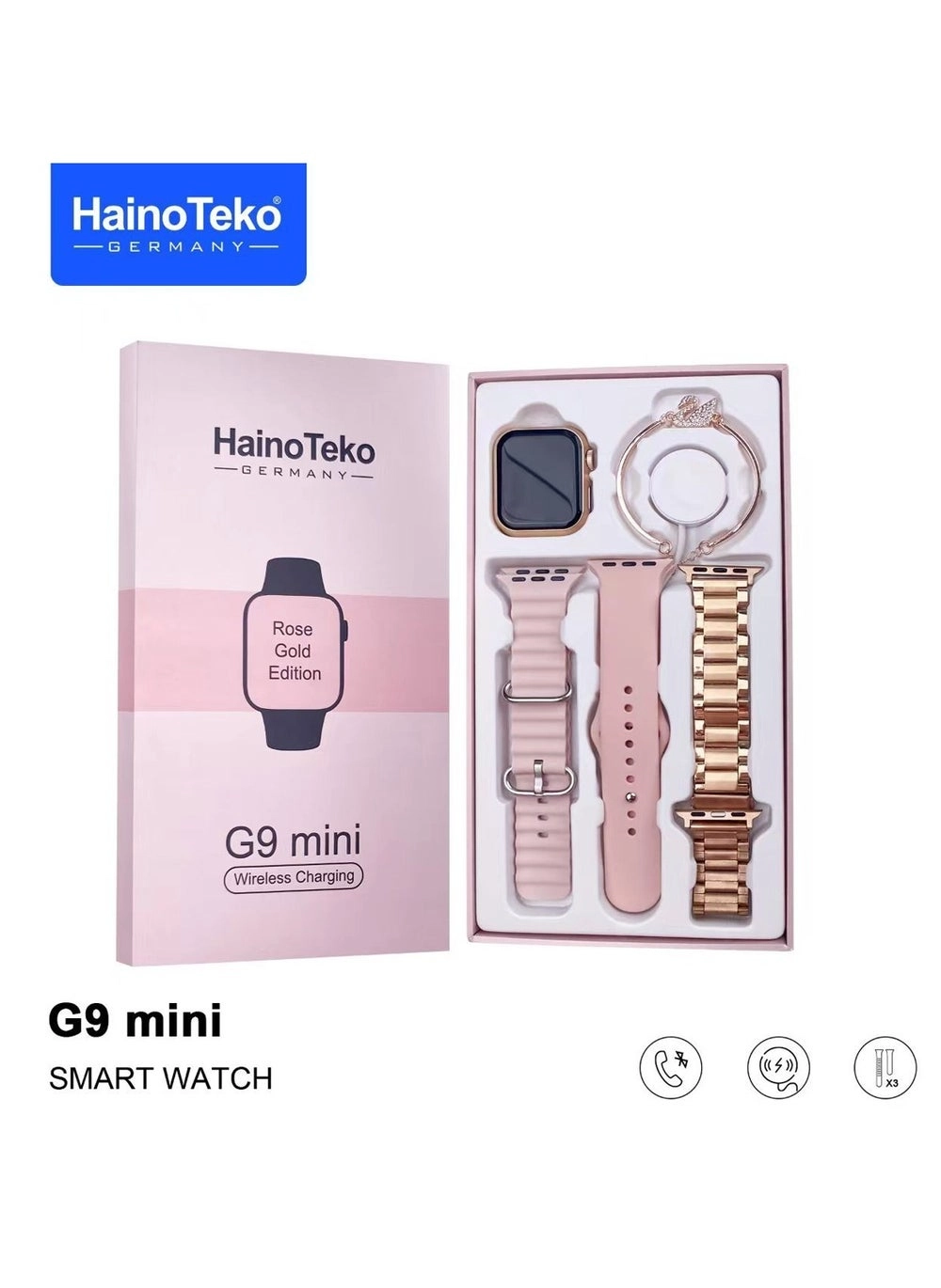 Haino Teko G9 Mini Rose Gold Edition Smartwatch Review (G9 Mini)
