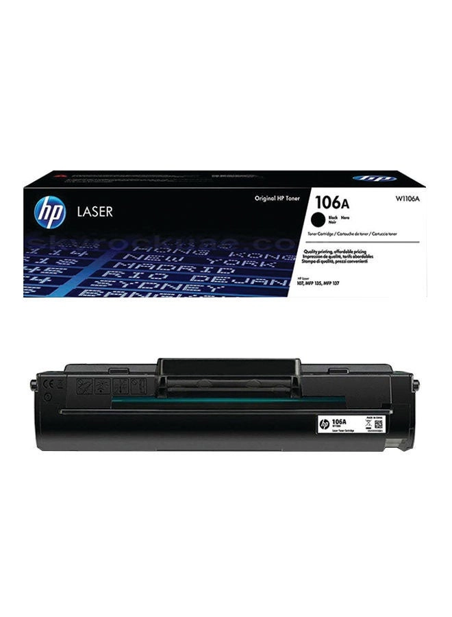 Original Laser Toner Cartridge W1106A Black Review