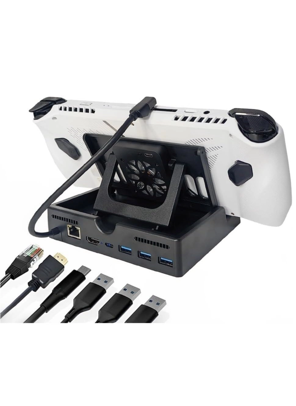 Review: 6-in-1 Docking Station with Cooling Fan for ROG Ally &#038; Steam Deck