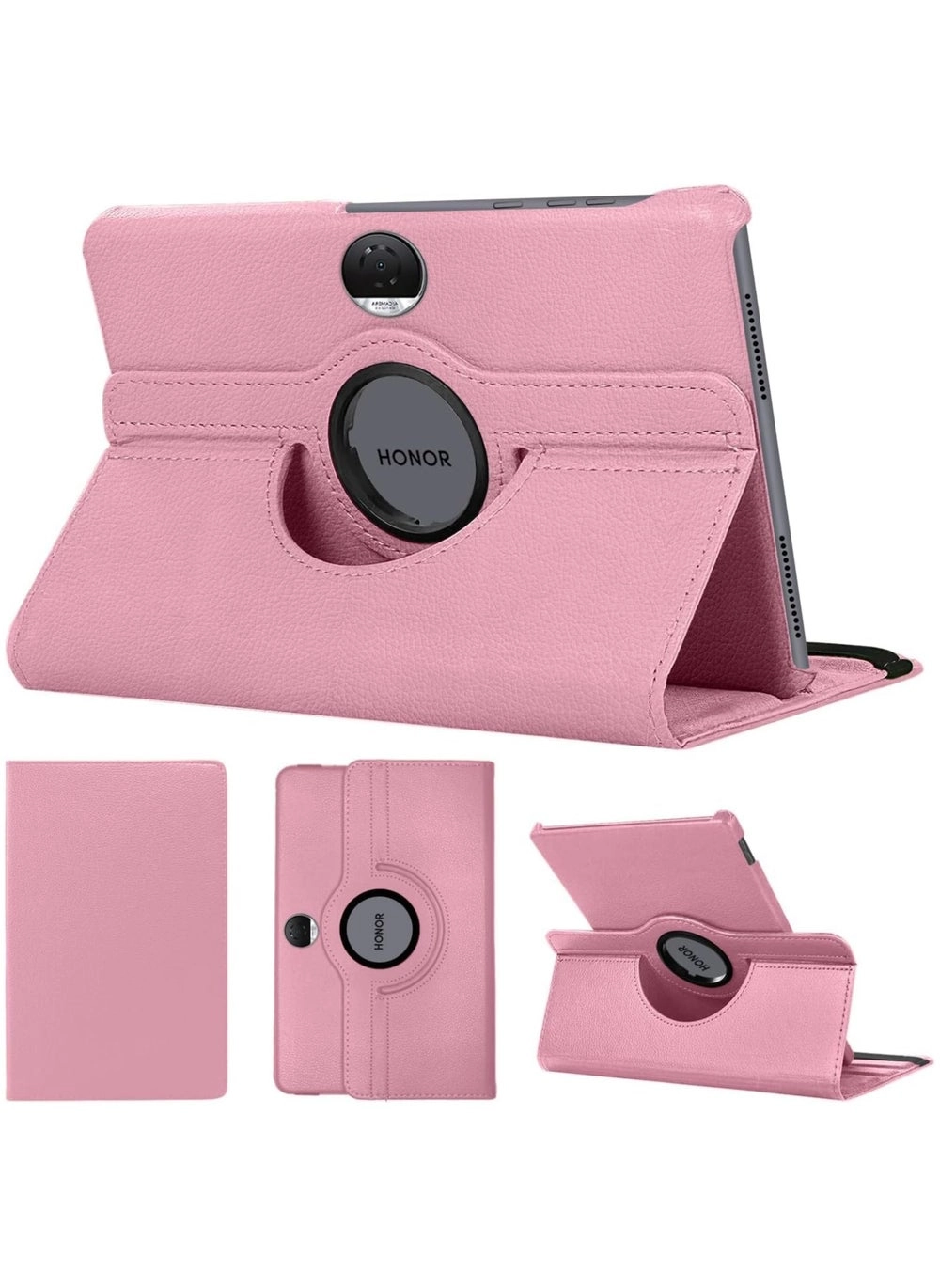Honor Pad 9 Case Review: PU Leather Case 360° Rotatable (Pink) &#8211; Model Compatibility