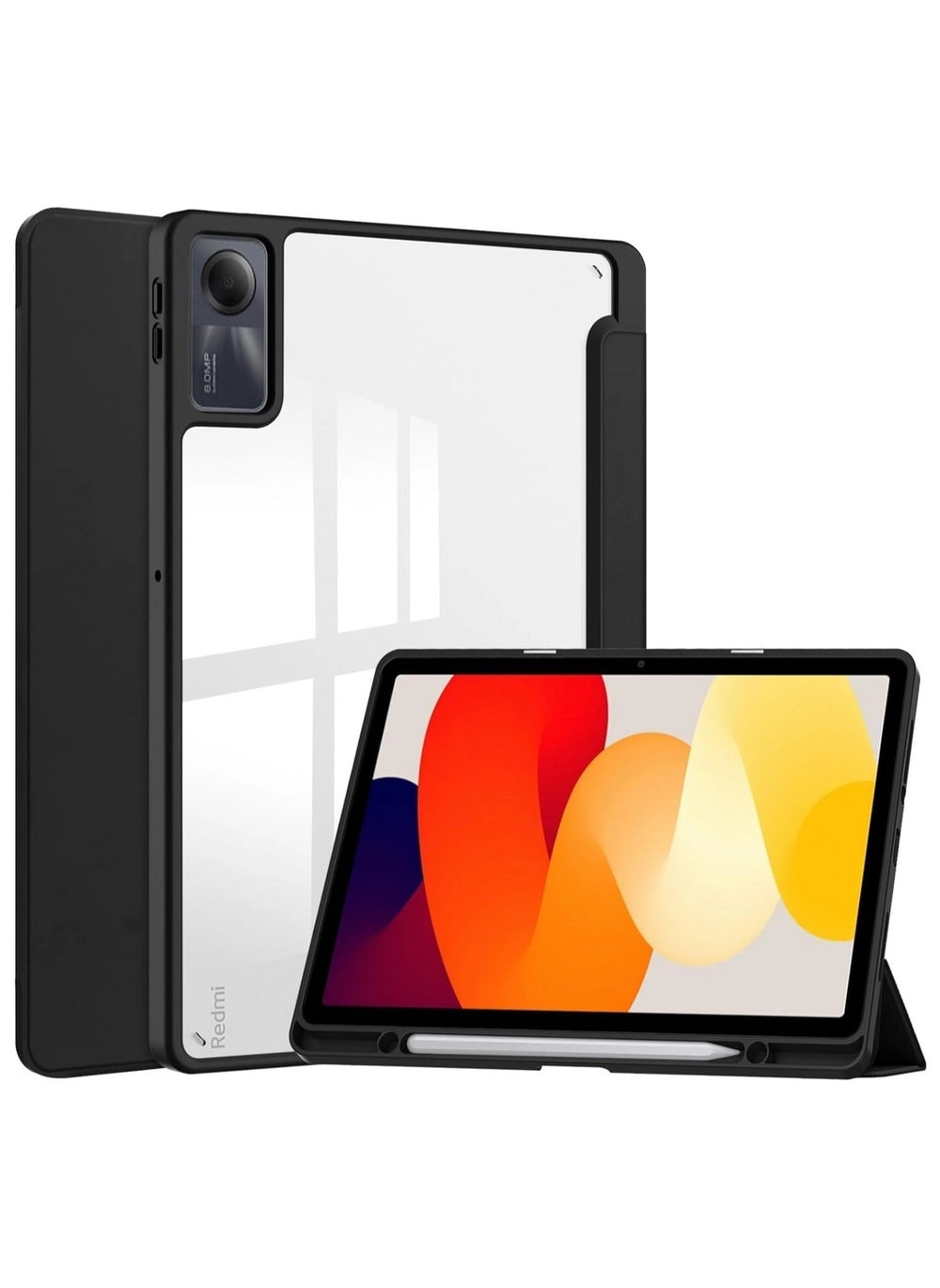 Review: Xiaomi Redmi Pad SE Case &#8211; Smart Slim Folio Stand (Black)