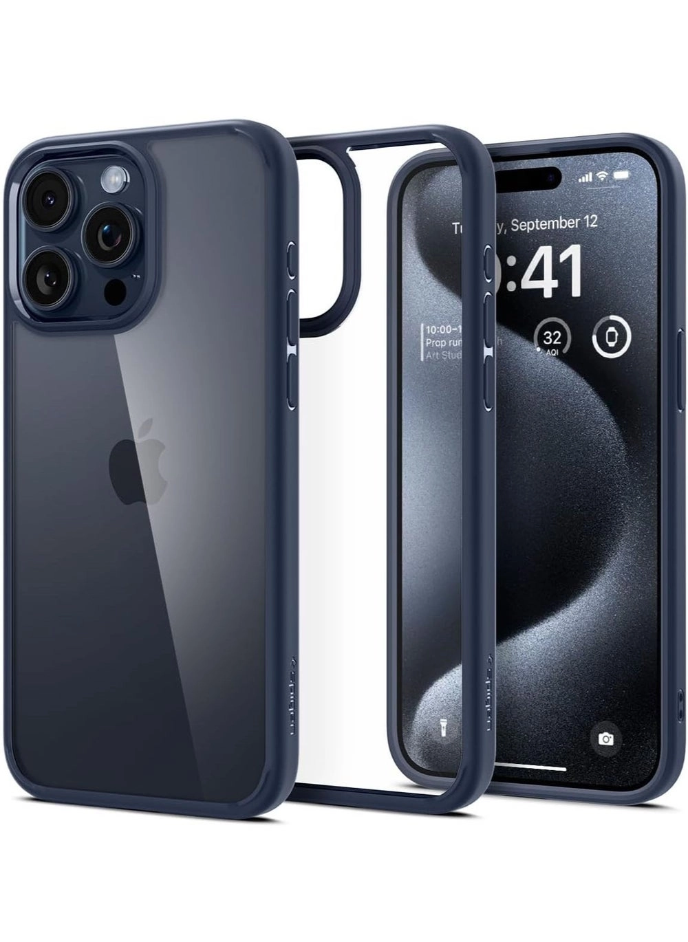 Ultra Hybrid for iPhone 15 PRO Case Cover &#8211; Navy Blue (ACS06711) Review