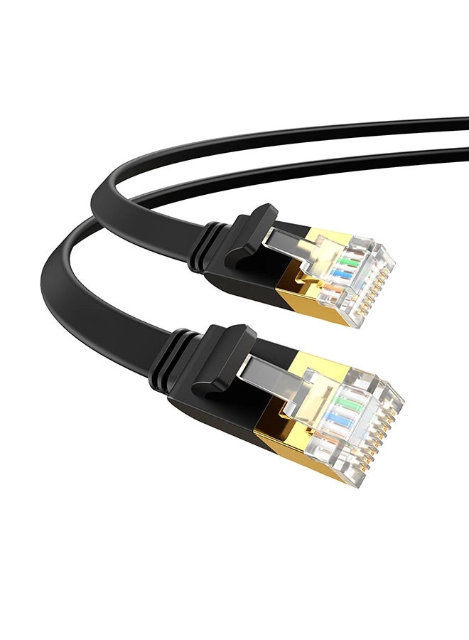 Ethernet Cable Cat7 High Speed Flat GB RJ45 LAN 10Gbps Shielded Internet Network Patch Cord (Model Number: 11261) Review