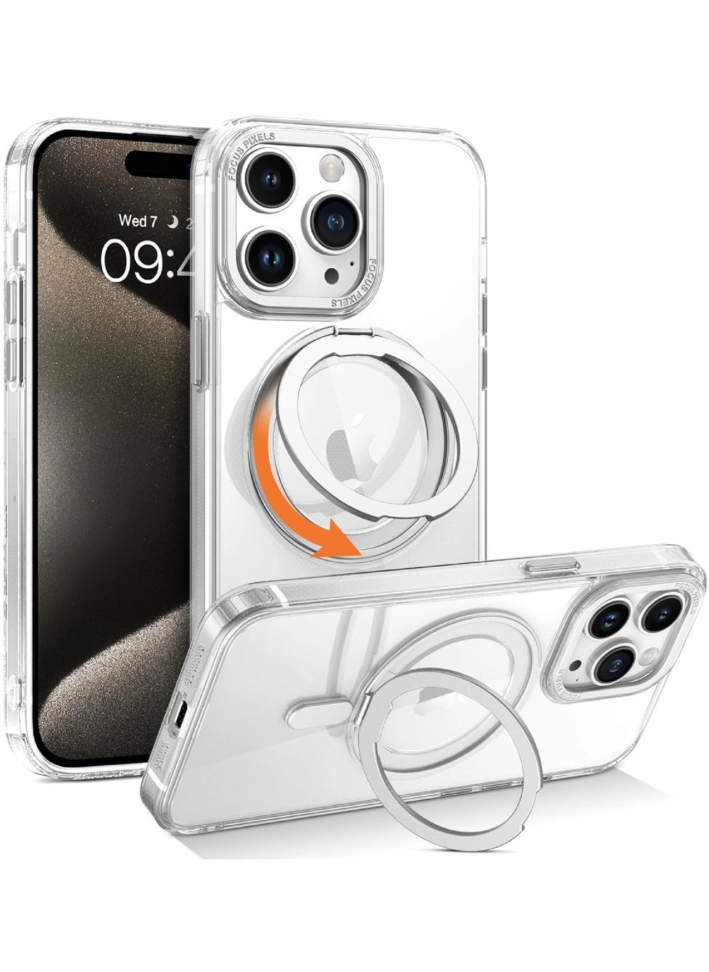 Rock Case (Model Number: Rock Case) iPhone 13 Pro Max Case Review: 360° Rotatable Ring &#038; MagSafe