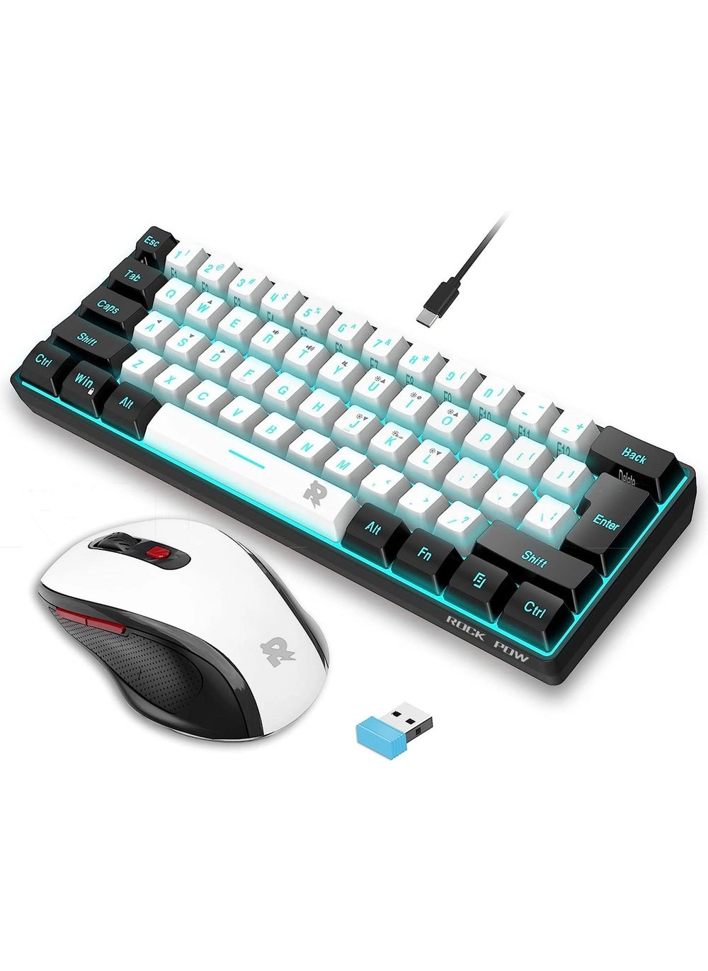 ROCK POW KM61MC Wireless Keyboard and Mouse Combo Review