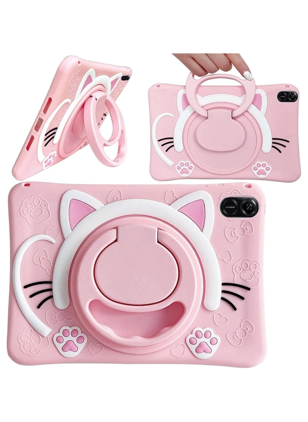 Honor Pad X9 (2023) Case Review: Cute Cat Design with 360° Rotating Handle