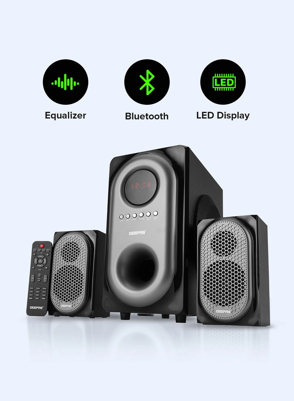 2-In-1 CH Multimedia Speaker GMS7493N Review: Powerful Bass and Versatile Connectivity