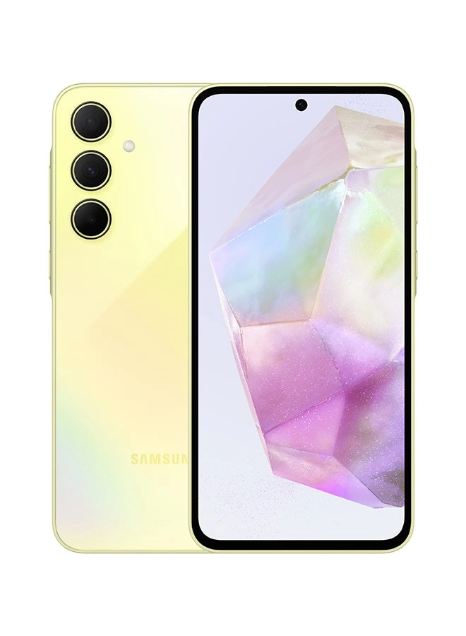 Galaxy A35 Dual SIM Awesome Lemon 8GB RAM 128GB 5G (SM-A356EZYPMEA) &#8211; Middle East Version Review