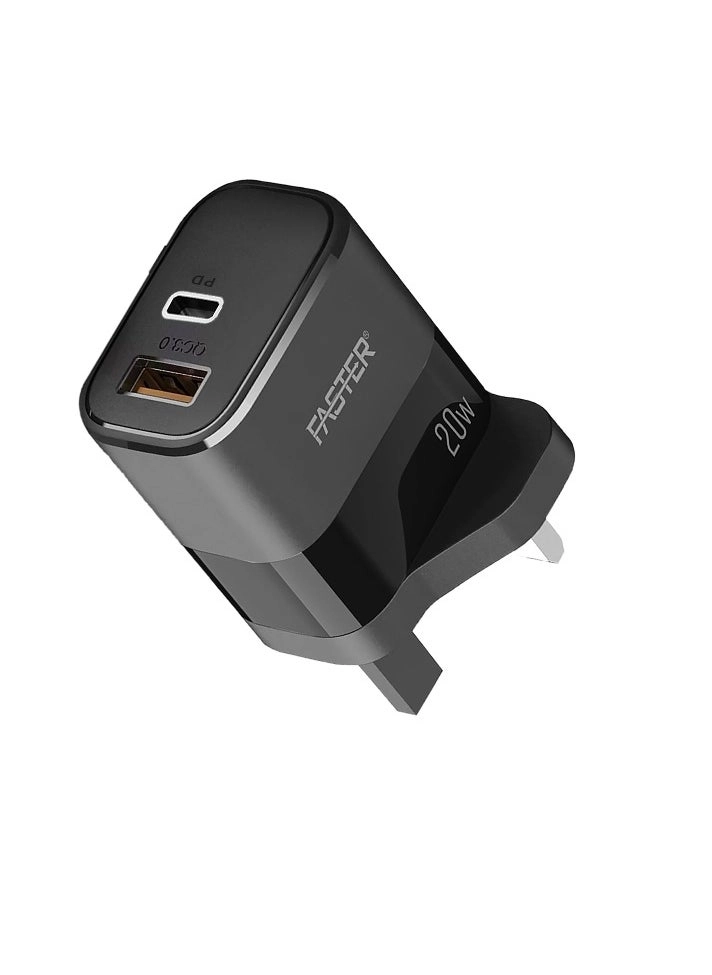 20W QC 3.0 Dual Port Fast Charger FAC-2311A Review &#8211; iPhone &#038; Android Compatible