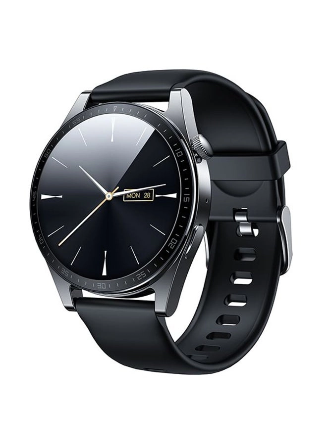 Classic Series Waterproof IP68 Call Function Health Monitoring HD Display Smart Watch 220mAh (JR-FC2) Review &#8211; Black