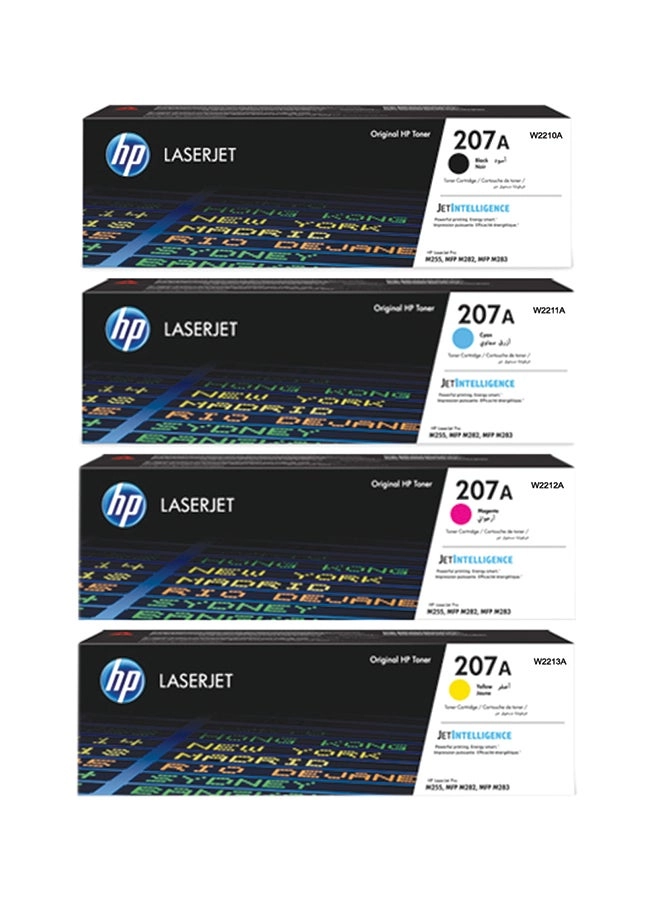 4-Colour Original 207A Toner For HP Pro M255/M283fdw/M283fdn Multicolour &#8211; Review
