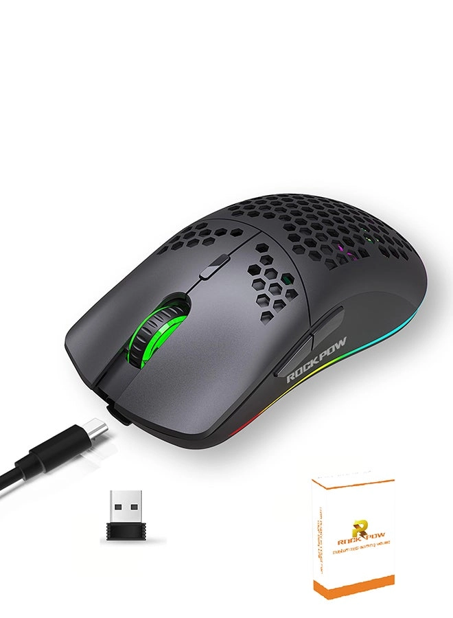 T66BL Wireless Gaming Mouse Review: Honeycomb Design Meets Budget-Friendly Performance
