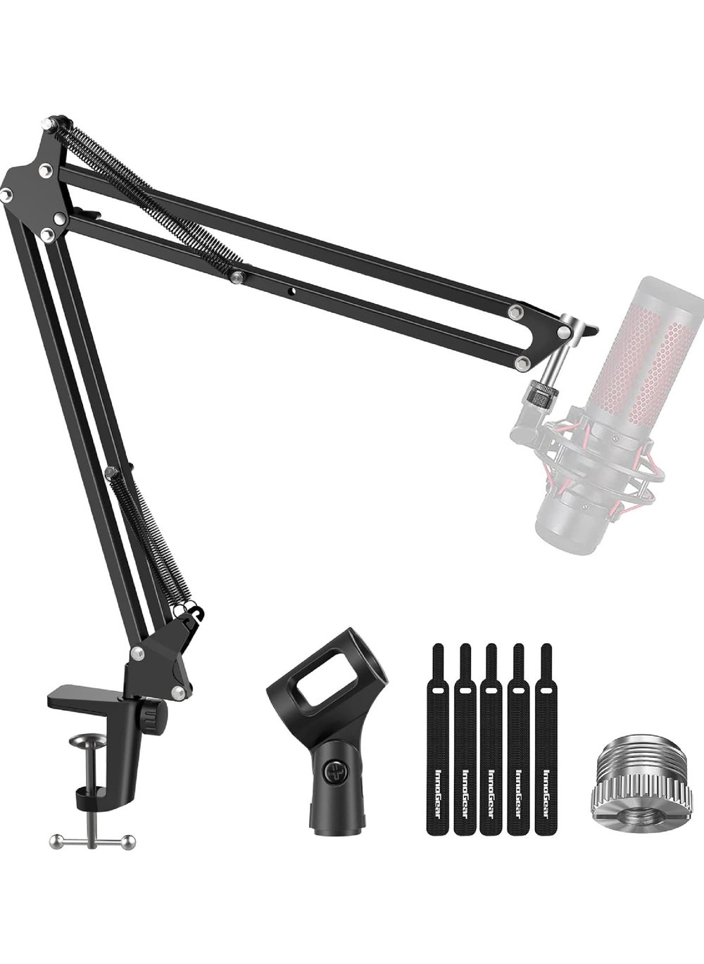 Boom Arm Microphone Mic Stand for Blue Yeti &#8211; Rock Microphone Stand Review