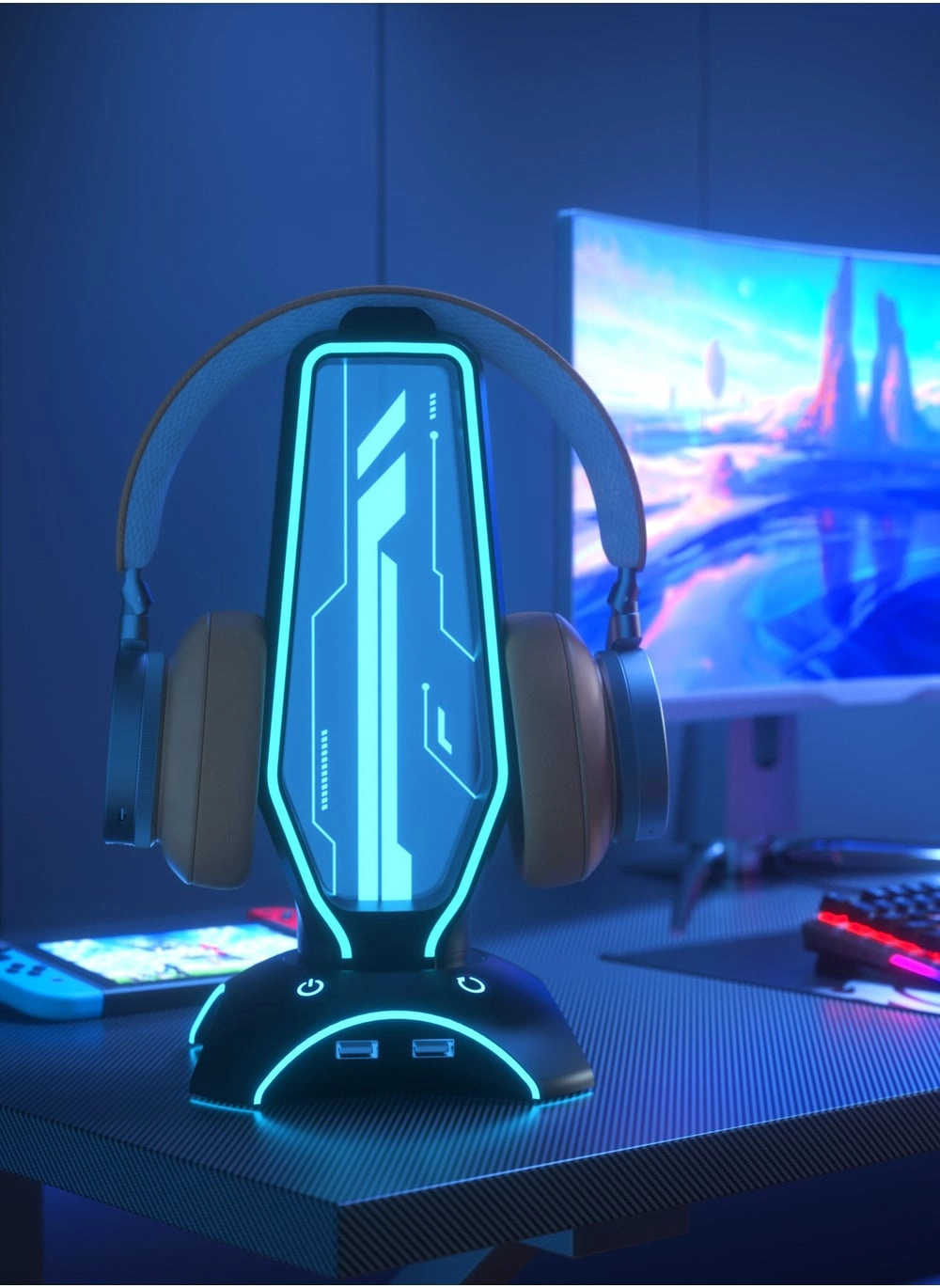 RGB Headphone Stand 006H Review: The Ultimate Gaming Accessory?