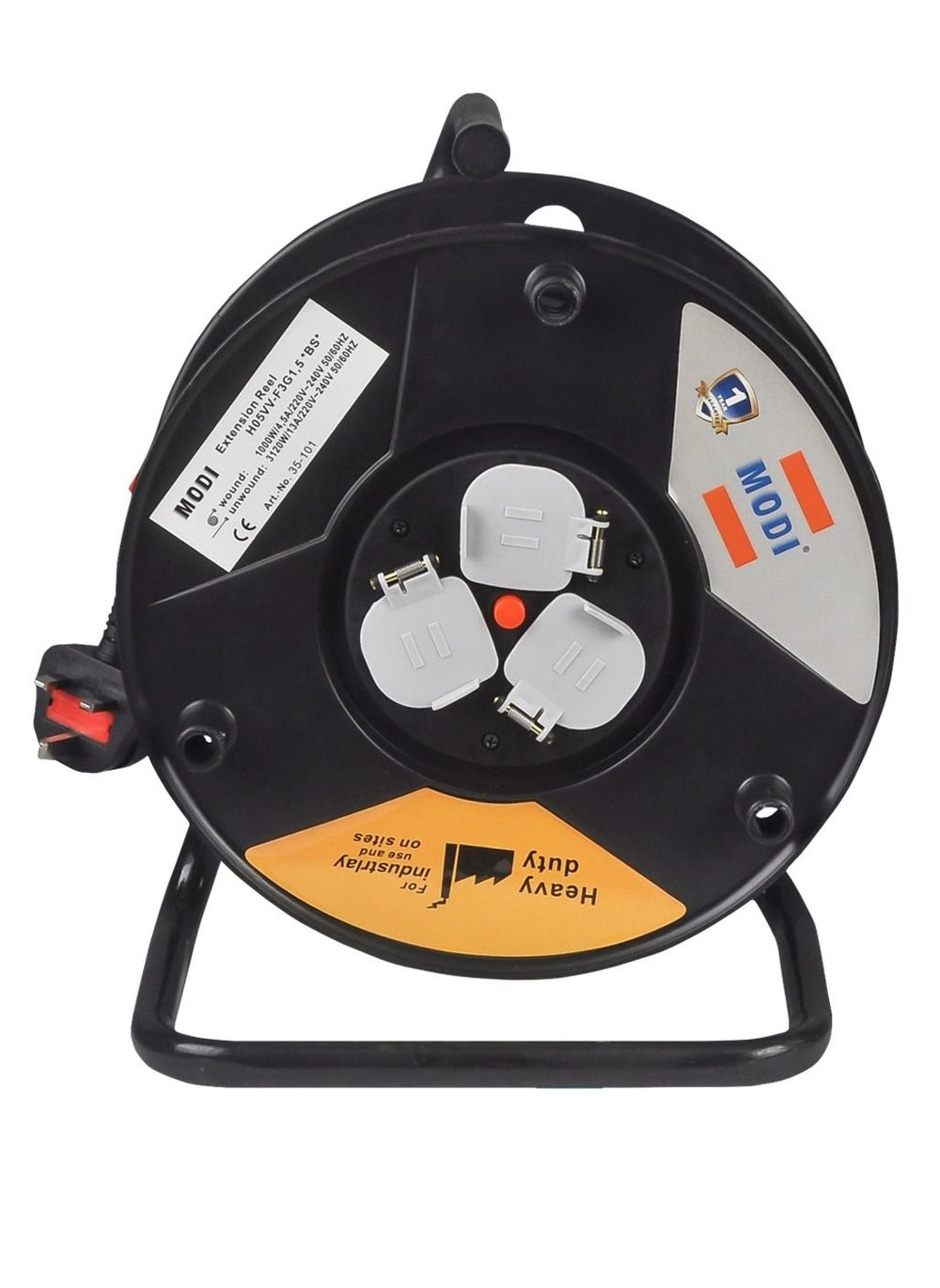 Heavy-Duty Cable Reel Extension With Trolley &#8211; MD-HWW1001 (25m, 3&#215;1.5) Review