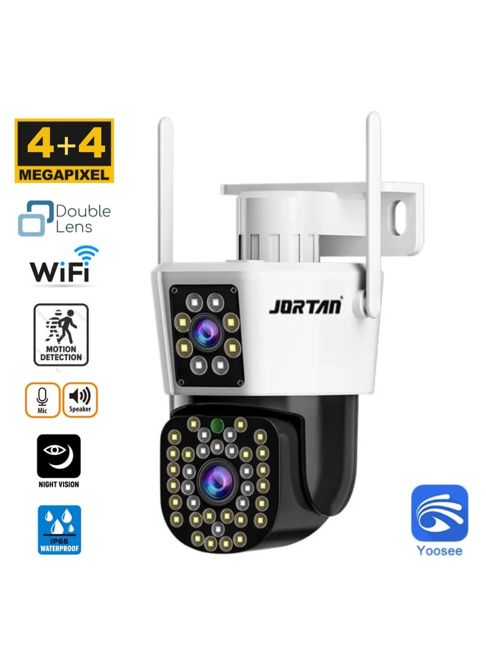 Jortan JT-8293-QJ 4MP Dual Lens WIFI PTZ Camera Review