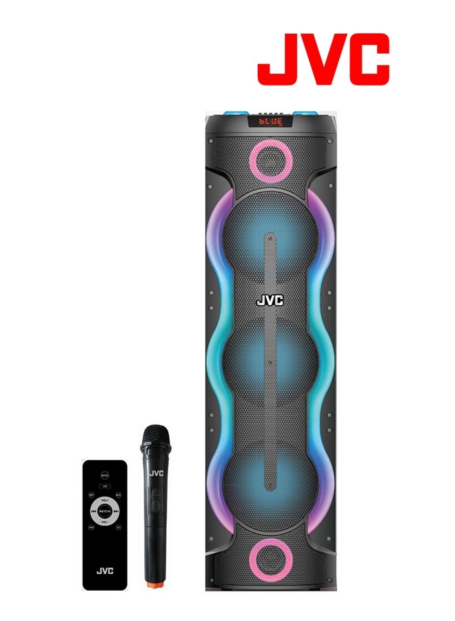 JVC Portable Party Speaker XS-N6123PB Review &#8211; 100W Bluetooth Speaker with Wireless Mic