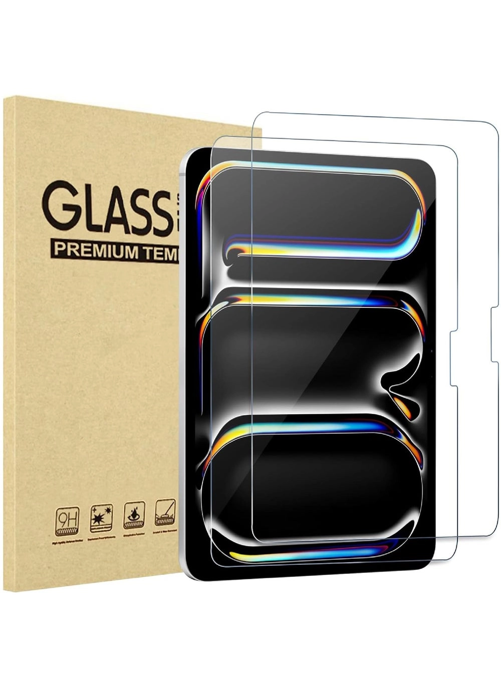 Rock Screen Protectors Review: 2Pcs Screen Protector for iPad Pro 11 Inch M4 2024 (A2836 A2837 A3006)