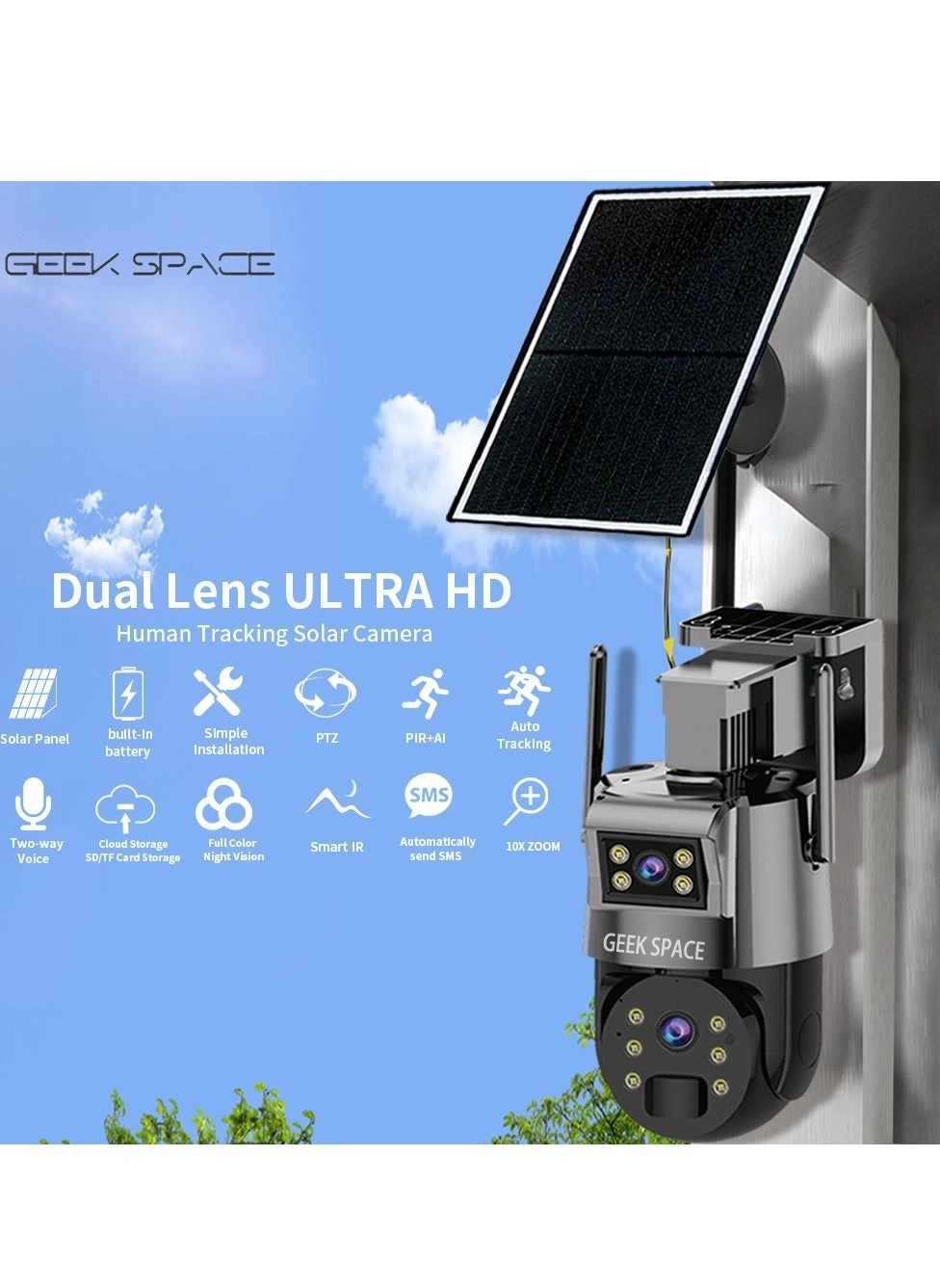 4G Solar Security Camera CCTV Camera (Model: No Model Number Provided) Review: 4MP High-Definition Outdoor Security