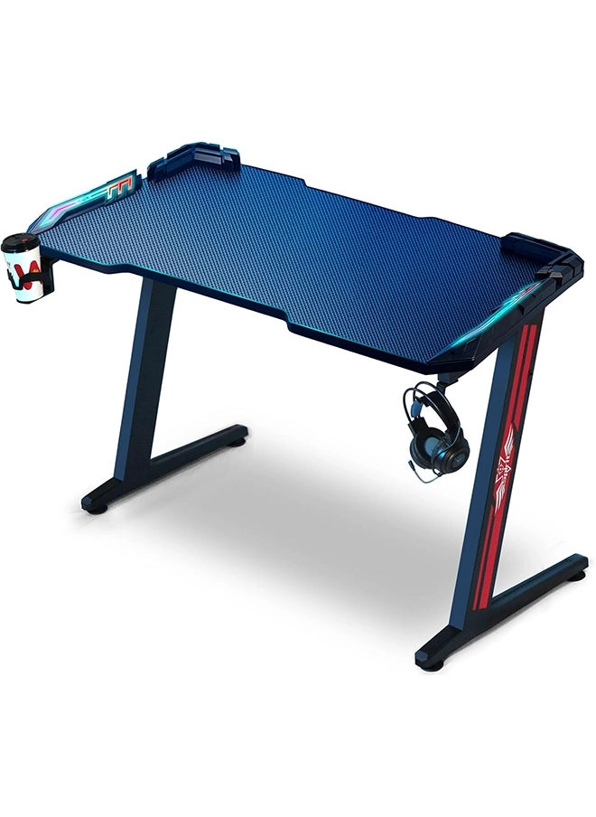 SKY-TOUCH Gaming Desk 120*60 Review: Z-Shaped Ergonomic Gaming Table