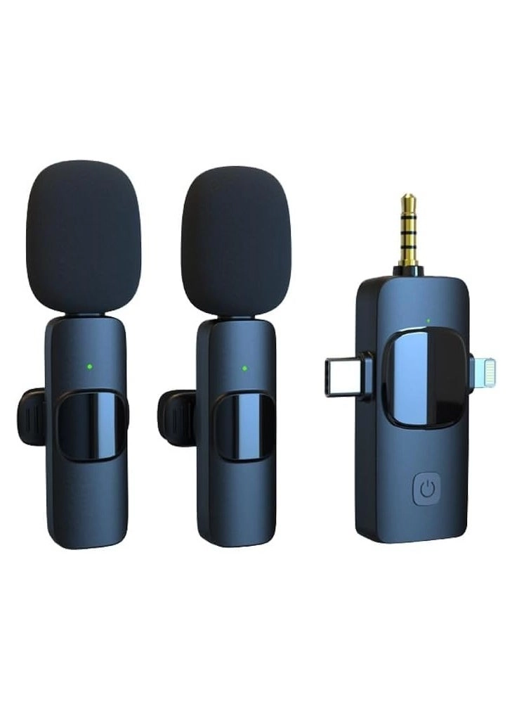Wireless Lavalier Microphone Review (3in1+2mics) &#8211; Comprehensive Test