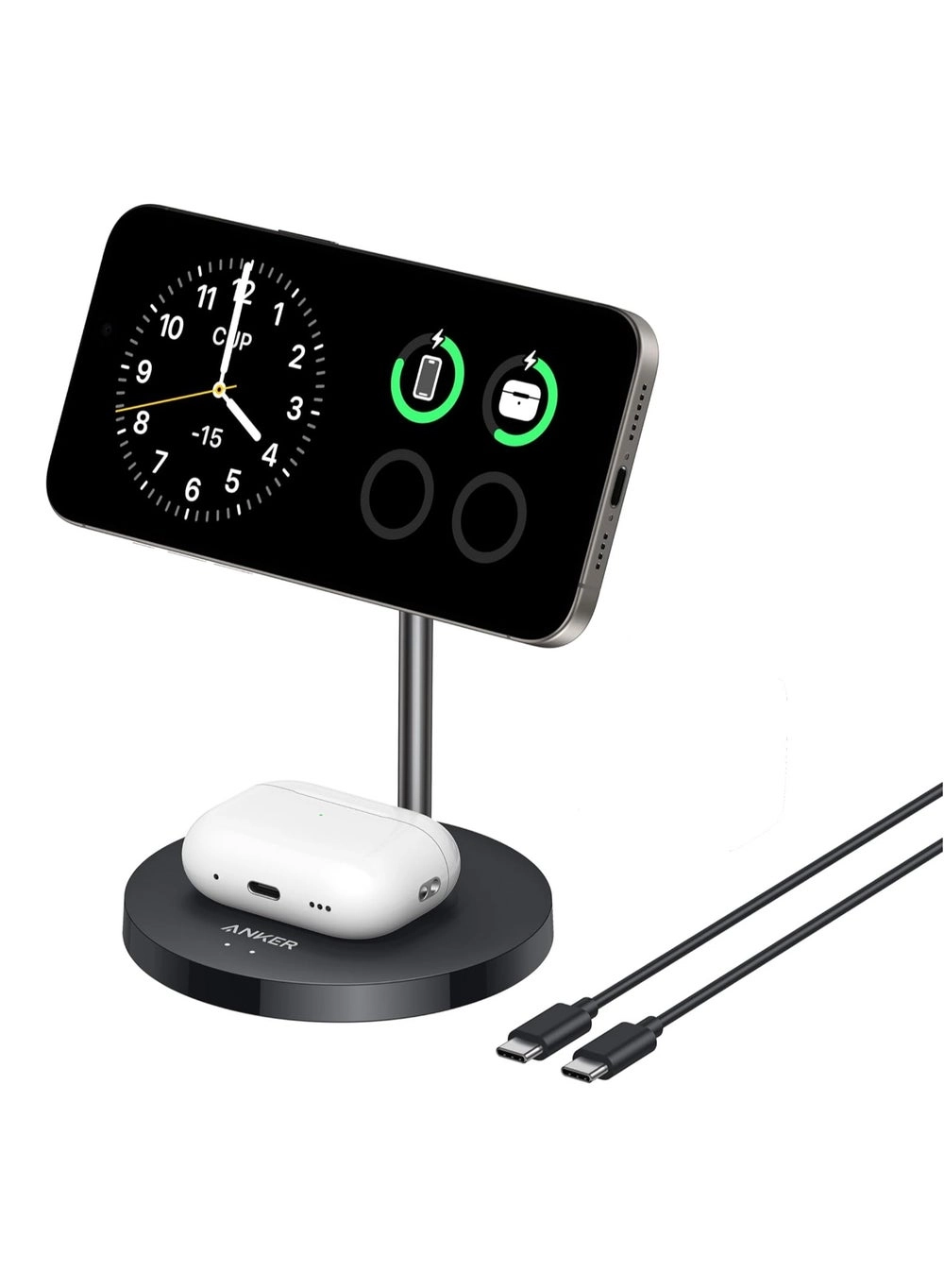 Anker MagGo 2-in-1 Charging Station (A2544) Review: Upgraded MagSafe Compatible Charger Stand