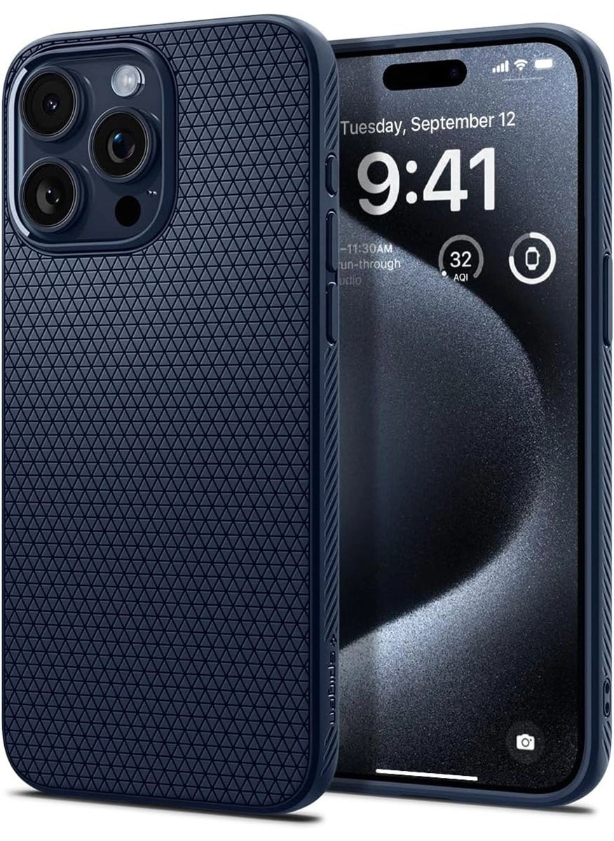 Liquid Air for iPhone 15 Pro Case Cover &#8211; Navy Blue (ACS06705) Review