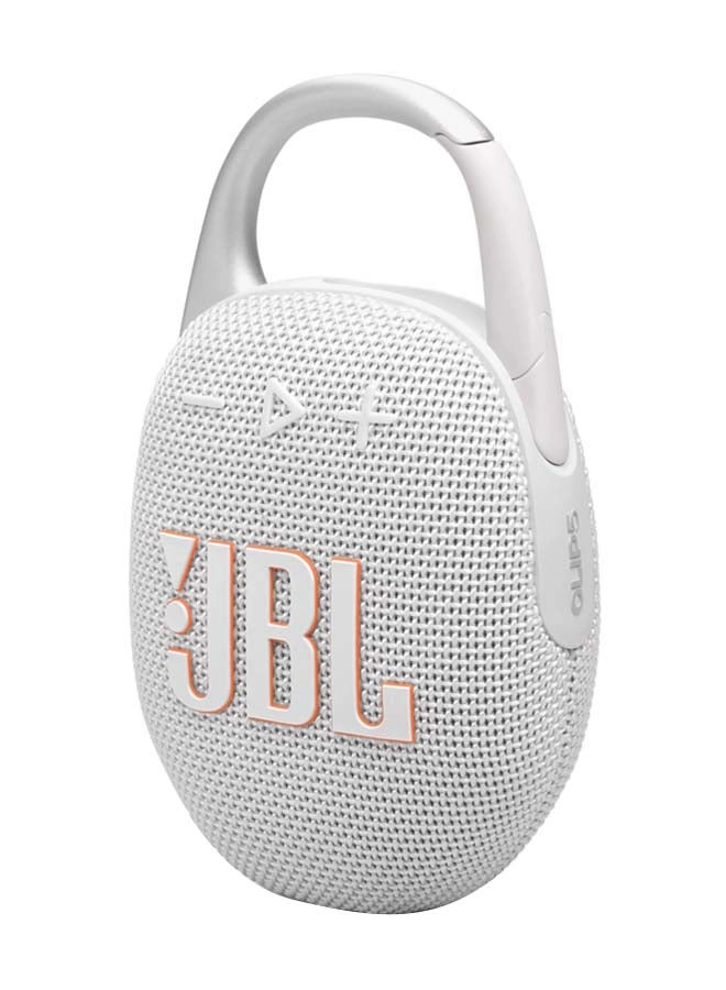 JBL Clip 5 (JBLCLIP5WHT) White: Portable Waterproof Speaker Review