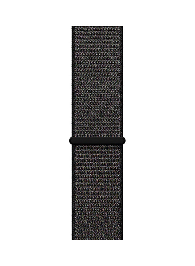 Woven Nylon Sport Loop Strap For Apple Watch 44mm Black (1000260) Review