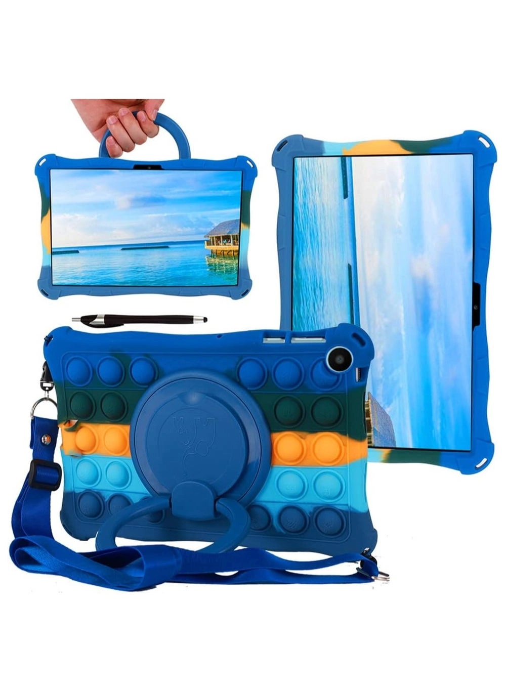 Huawei Matepad SE 10.4&#8243; 2023 Case Review (Colorful-Blue)