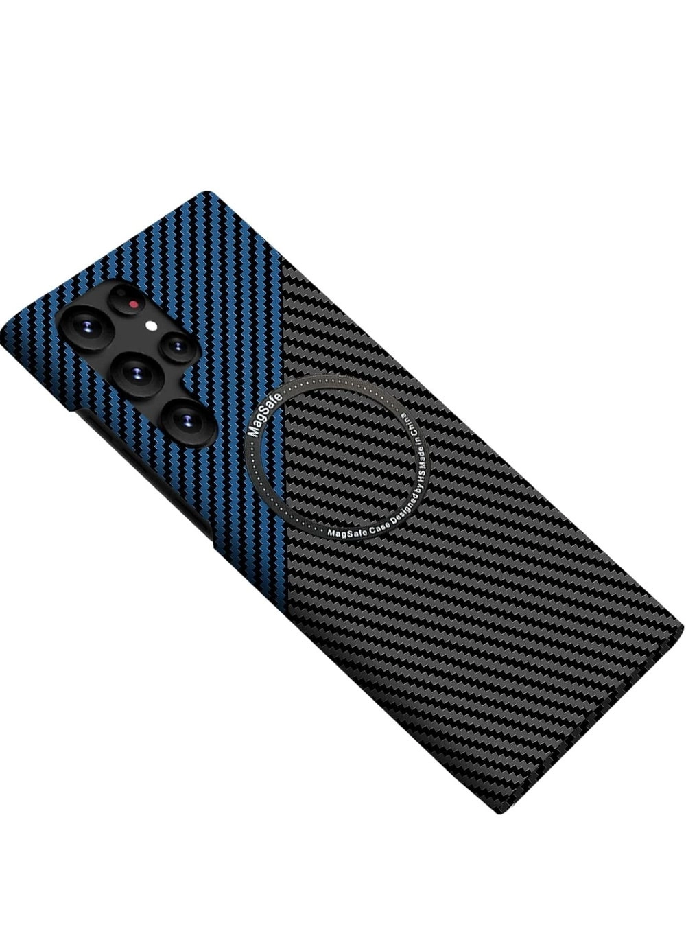Samsung Galaxy S24 Ultra Case (Black Blue) Review: MagSafe Compatible Slim Case
