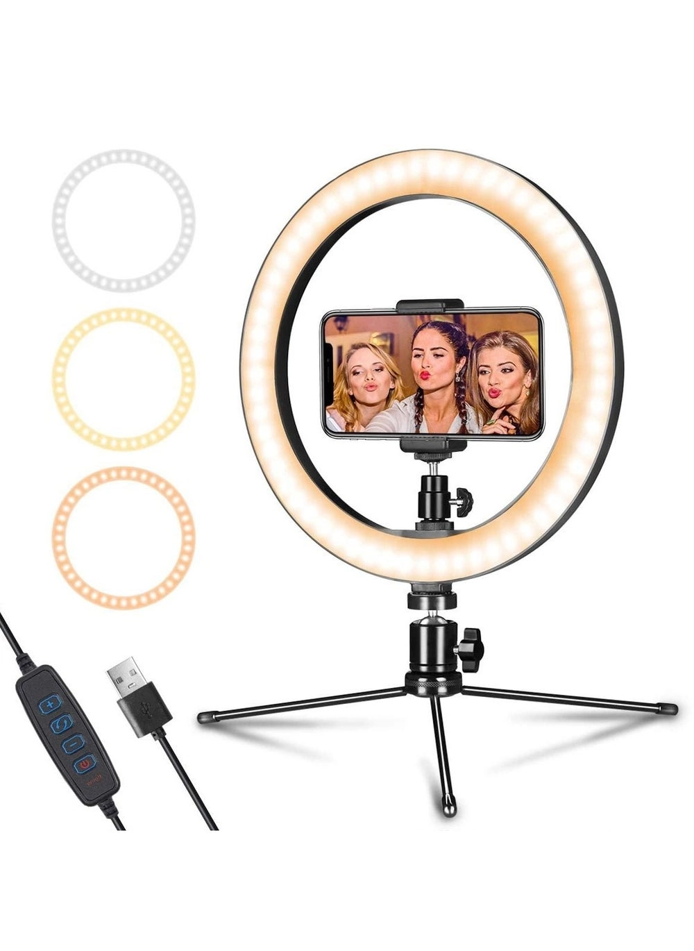 COOLBABY LED Ring Light YLY016-10C Review: Perfect for Live Streaming &#038; YouTube?