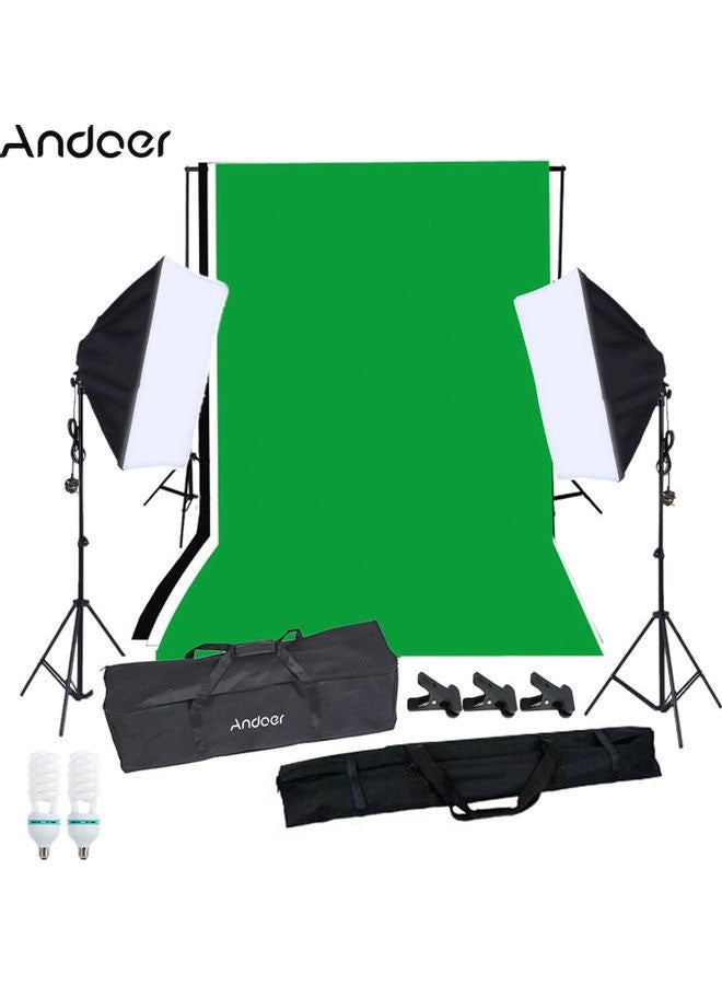 14-Piece Photography Softbox Lighting Kit D2244UK-JA Review