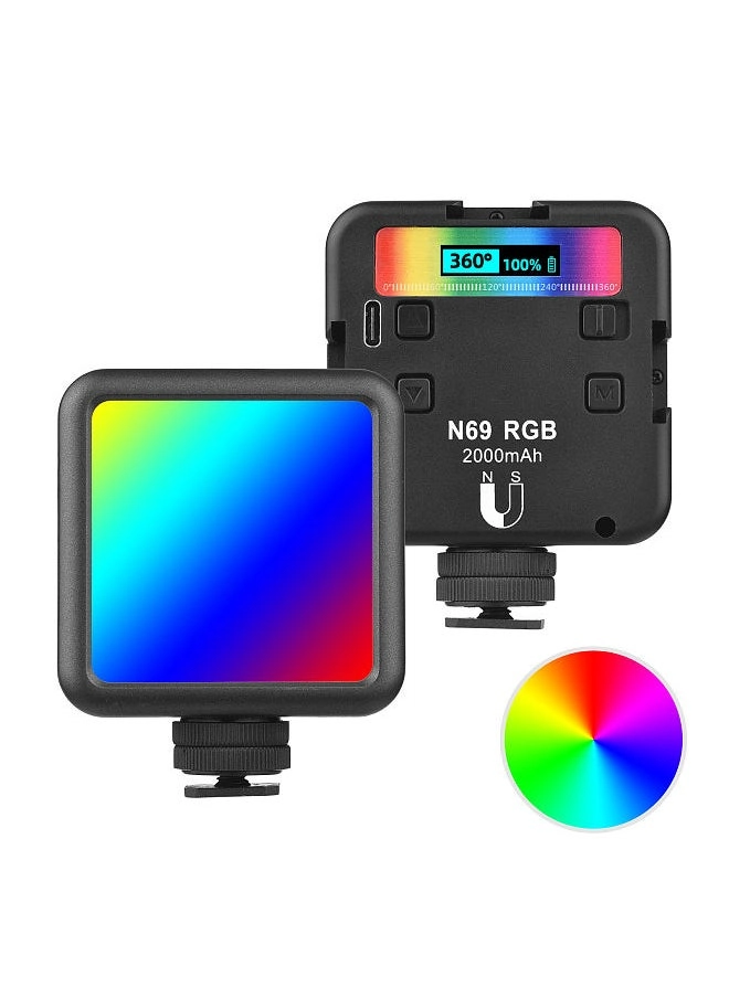 RGB LED Video Light N69 Portable Photography Fill Light Review