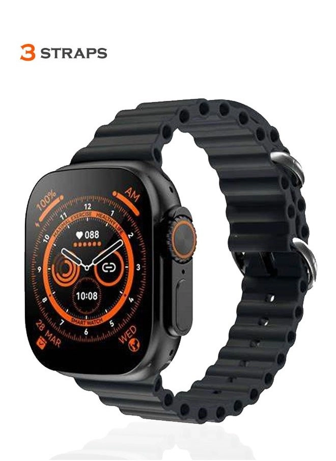 BSNL WISME 3+1 ULTRA 2 Smart Watch WS-75 Review: AMOLED Screen &#038; Bluetooth Calling