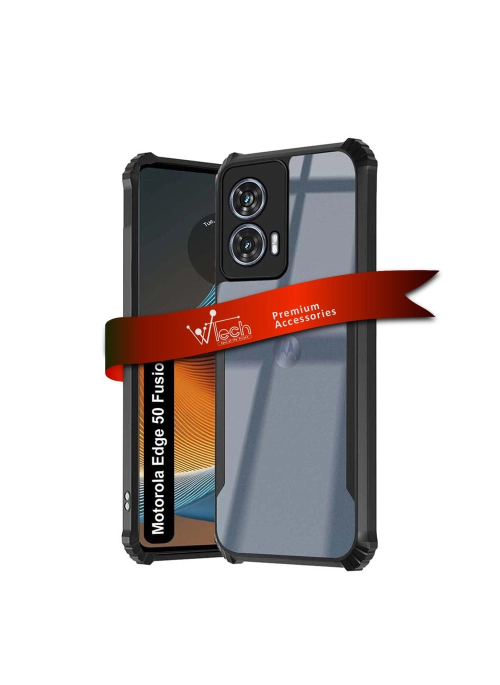 Hybrid TPU Silicone Case Review for Motorola Edge 50 Fusion 5G (8694tt2r9)