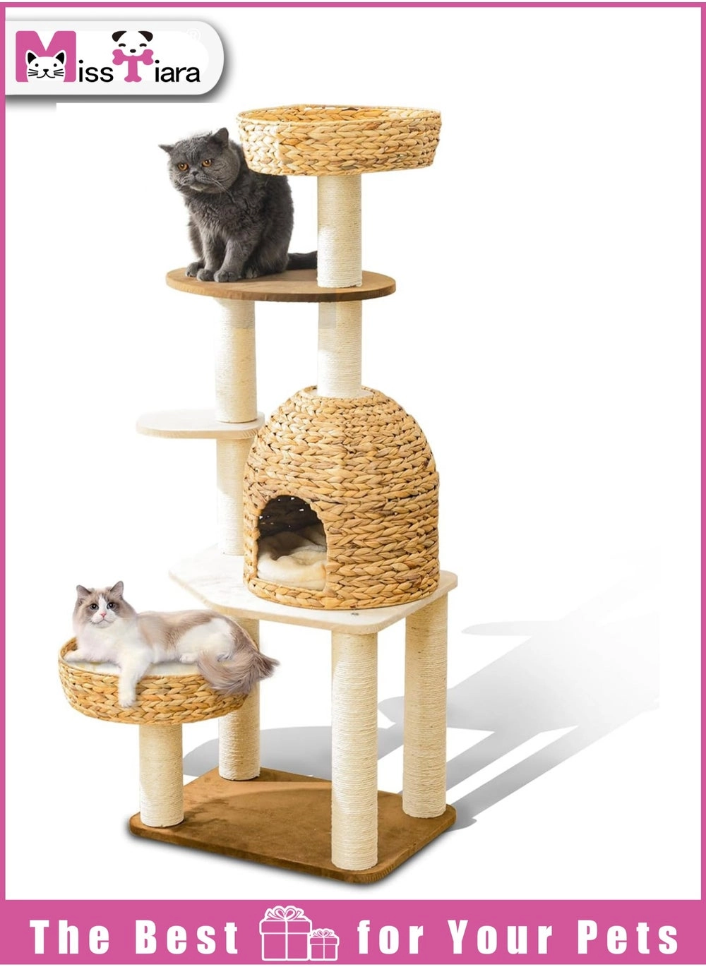 Modern Cat Tree Tower CATTREEHC02 Review: A Haven for Your Feline Friend