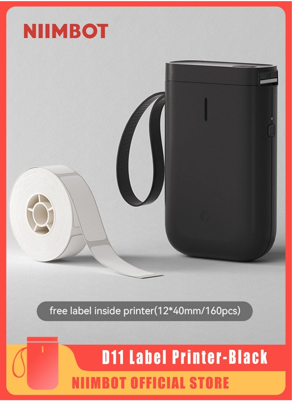D11 Portable Bluetooth Sticker Label Printer Review (Model Number: D11)