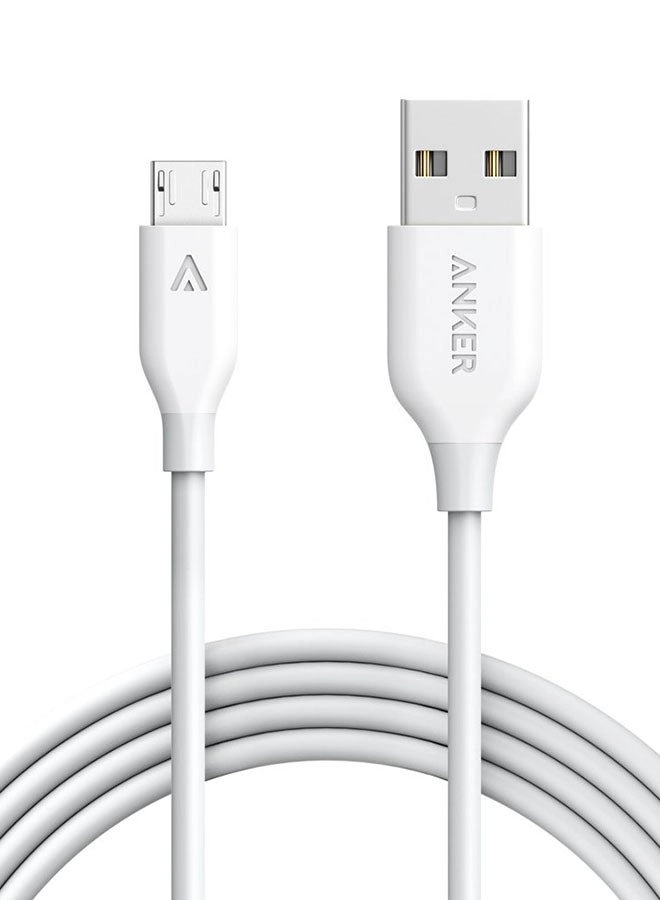 PowerLine+ Data Sync Micro USB Charging Cable White (A8133H21) Review