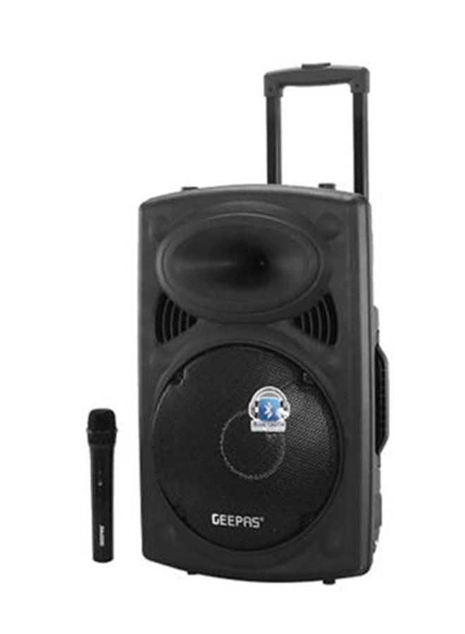 Rechargeable Portable Trolley Speaker System GMS8519 Black Review