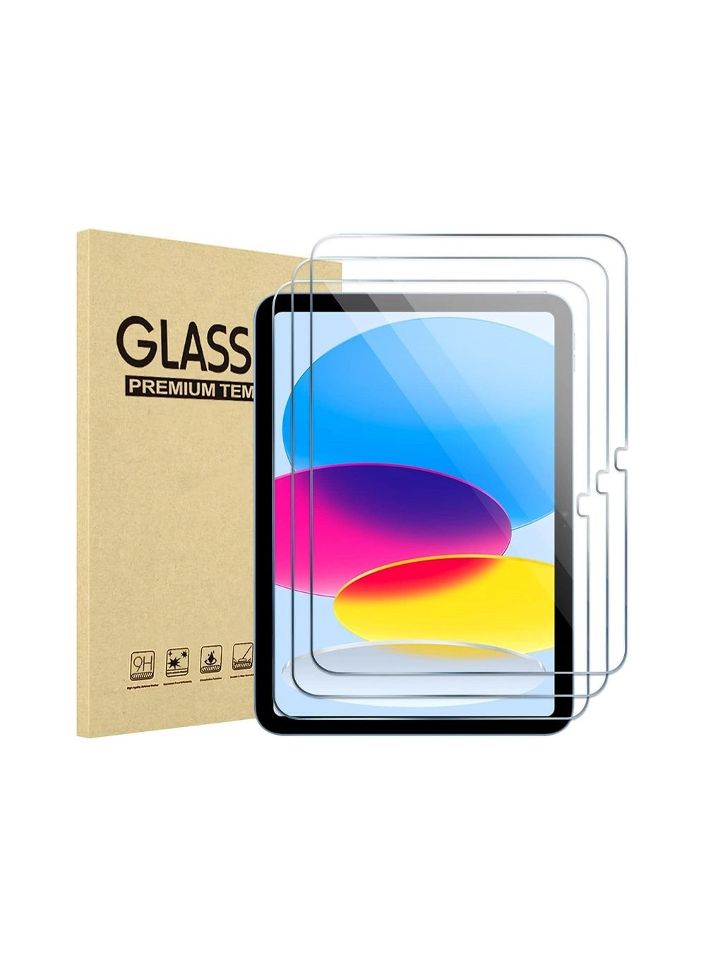 3 Pack iPad 10.9 10th Gen (A2696/A2757/A2777) Screen Protector SP-03 Review