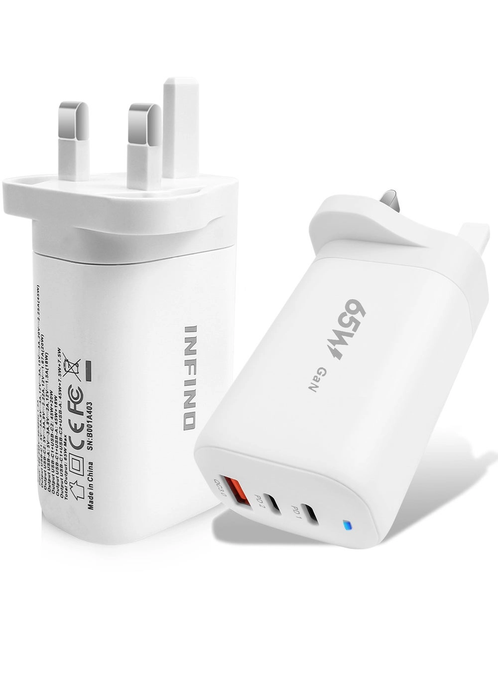 YS065 65W GaN Triple Port USB C Charger Review