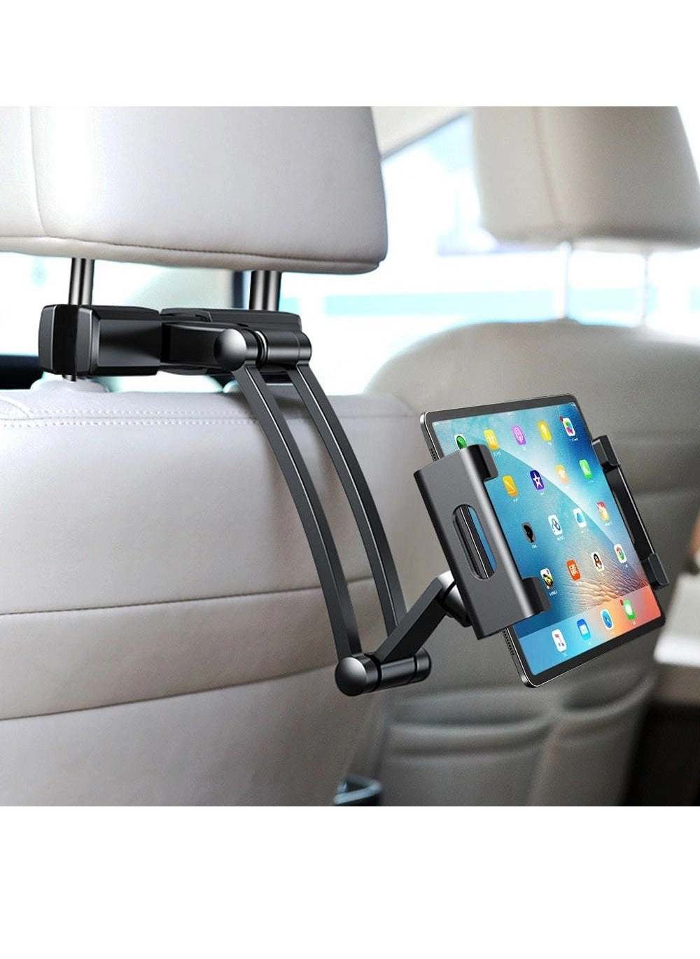 Car Back Seat Mount Tablet Holder pb-45b Review: Adjustable Phone &#038; iPad Holder