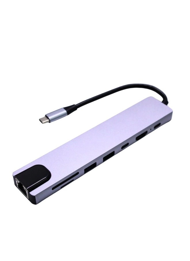 8 In 1 USB C Type C HUB Splitter Adapter XLT-8IN1NEW Review &#8211; Macbook Air M1 Compatible