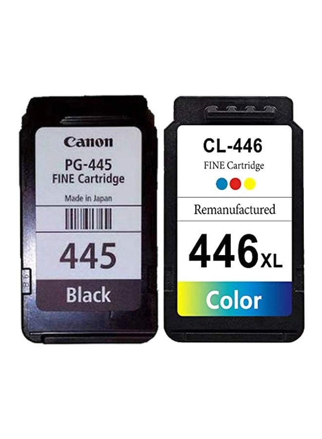 2-Piece Ink Cartridge Set 445 Black/446 XL Tri Colour (445/446XL) Review