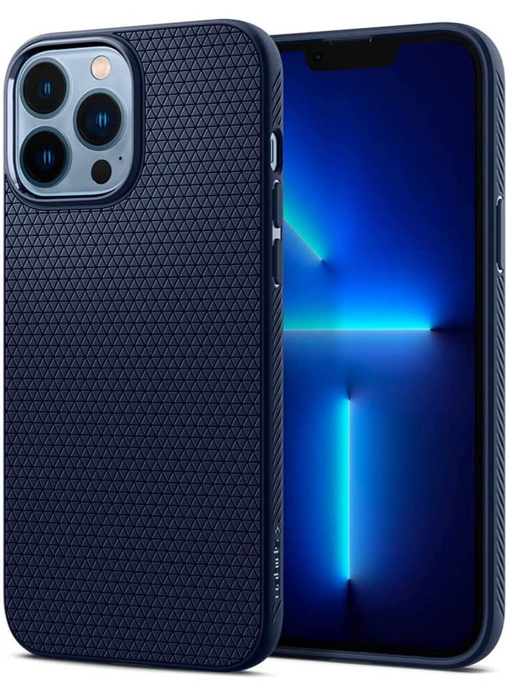 Liquid Air Designed Case Cover (ACS03202) for iPhone 13 Pro Max Navy Blue Review